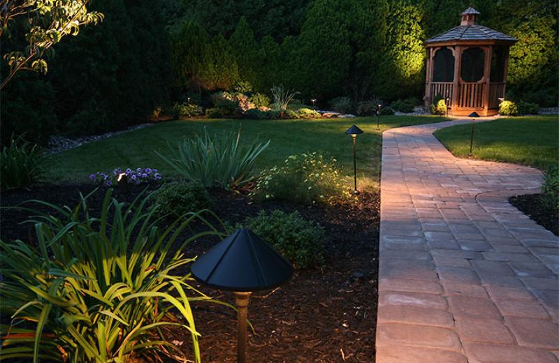 lighting on pathway